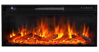 Электрокамин Royal Flame Monaco 42 (разборный) бьянко белый с очагом Vision 42 LOG LED