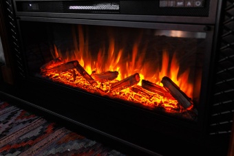 Электрокамин Royal Flame Monaco 42 (разборный) бьянко белый с очагом Vision 42 LOG LED