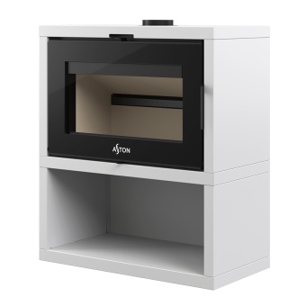 Печь-камин Aston Senator White