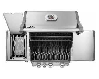 Газовый гриль Napoleon Rogue PRO 425 (стальной, с ИК горелкой 3/3)