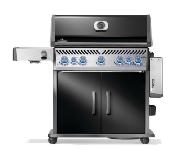 Газовый гриль Napoleon Rogue PRO-S 625 (черный, с ИК горелкой 3/3)