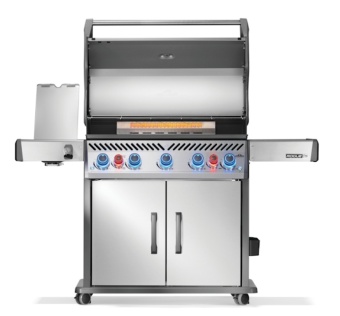 Газовый гриль Napoleon Rogue PRO-S 625 (стальной, с ИК горелкой 3/3)