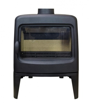 Печь-камин FireBird Bear, 10кВт, на ножках, дымоход d-150мм