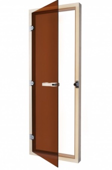 SAWO Дверь 730-4SGА, бронза с порогом, 690mm х 1890mm