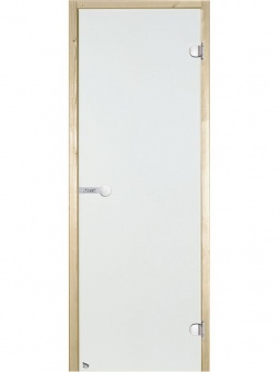 HARVIA Двери стеклянные 7/19 коробка сосна, прозрачная D71904М