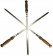 Шампур с деревянной ручкой для люля-кебаб 47 см