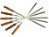 Шампур с деревянной ручкой для люля-кебаб 62 см