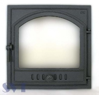 405 SVT каминная дверца со стеклом (одностворчатая)