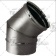 Отвод  45º (сталь 0,5 мм, диаметр 120 мм, зеркальная) OTvHR45