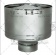 Дефлектор (сталь 0,5 мм, диаметр 130 мм, зеркальная) DFvHR