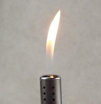 Зажигалка алюминевая (31см., цвет серебро)