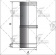 Труба телескопическая L = 330 мм (сталь 0,5 мм, диаметр 115 мм, зеркальная) TTvHR330