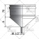 Конденсатосборник aisi 304 (сталь 0,5 мм, диаметр 150 мм, зеркальная) CSvHR